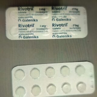 Rivotril 2mg Clonazepam